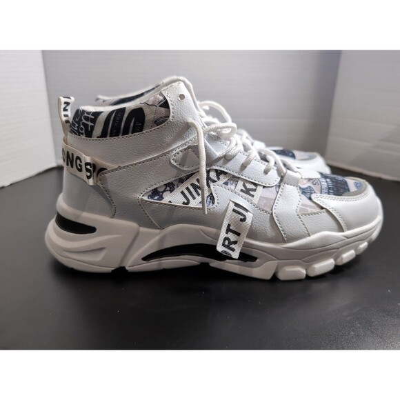FASHION SPORTS PROFESSIONAL SKATEBOARD SHOES MEN\'S SIZE 10.5 (44) WHITE  NWOT main image 15